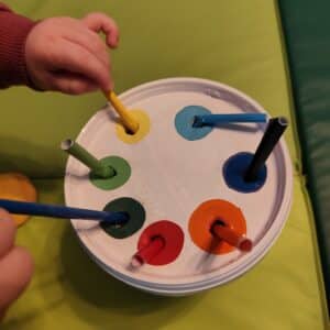 Farbsortierspiel